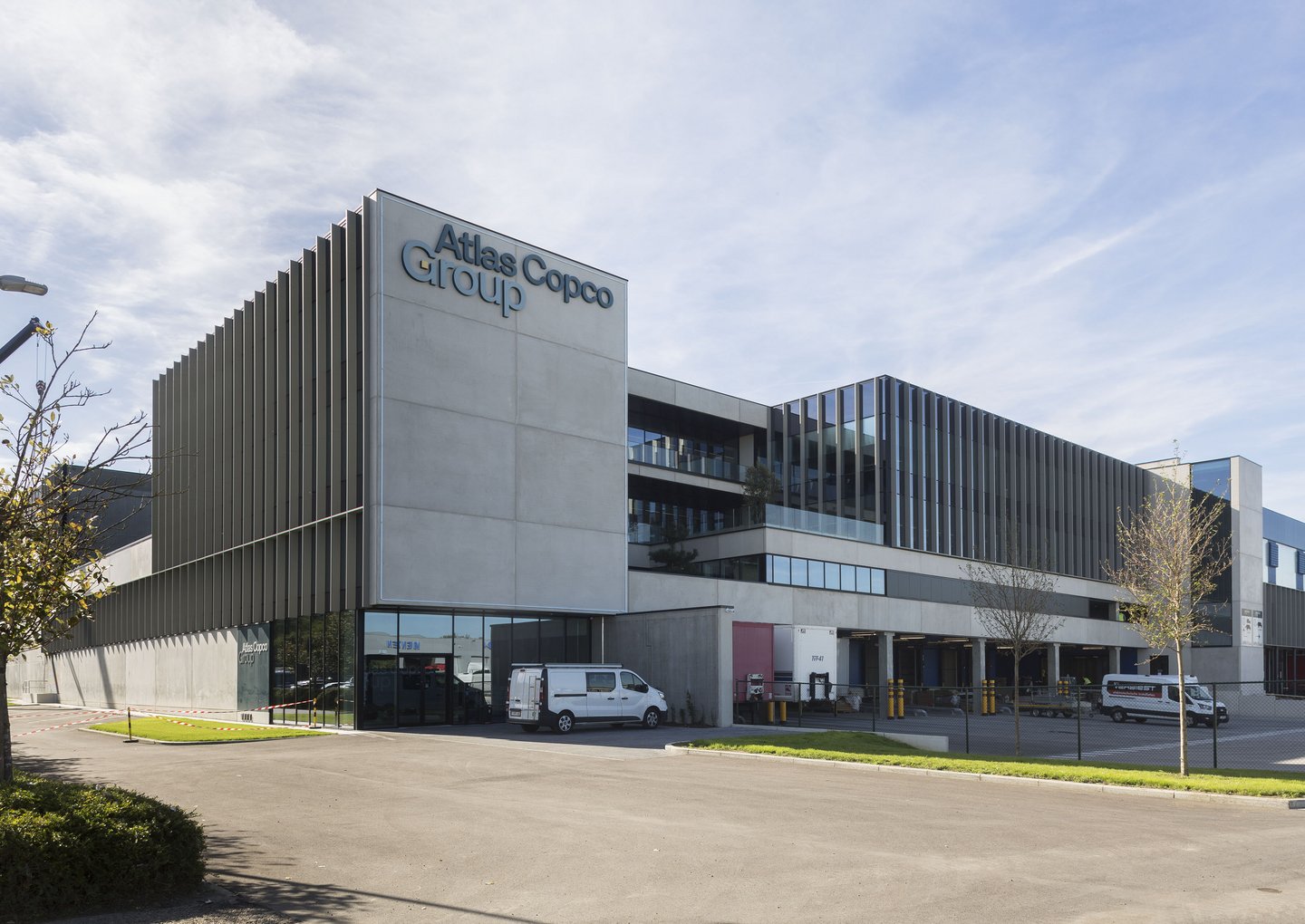 Atlas Copco Totaalafwerking kantoren